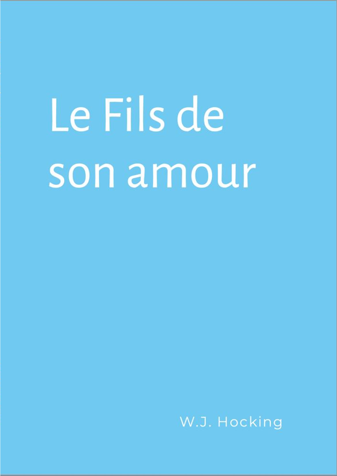 Le Fils de son amour